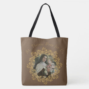 Bolsa Tote St. Therese & nossa senhora de Monte Carmelo