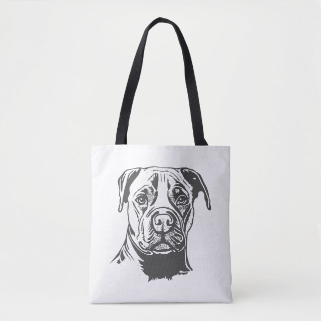 Bolsa Tote Staffordshire Bull Terrier (Frente)