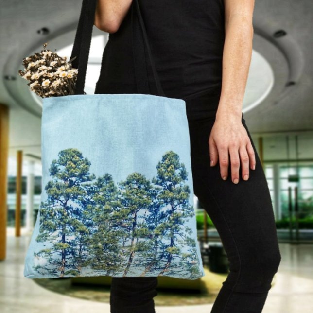 Bolsa Tote Stand Of Trees (A lovely tote for all seasons!)