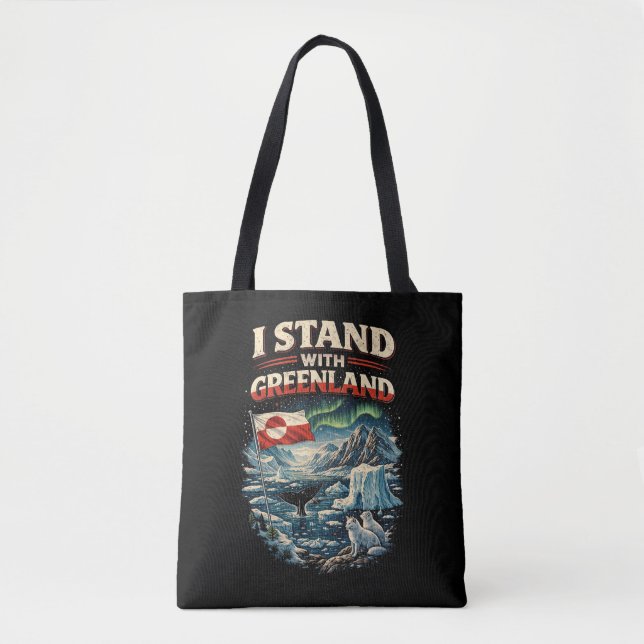 Bolsa Tote Stand with Greenland (Frente)