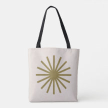 Starburst Dourado e Linen White