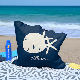 Bolsa Tote Starfish Beach Sand Dolor Marinho Blue Custom