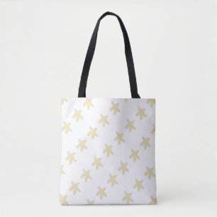 Bolsa Tote Starfish Beachy Stars Viagem Acessório Bag