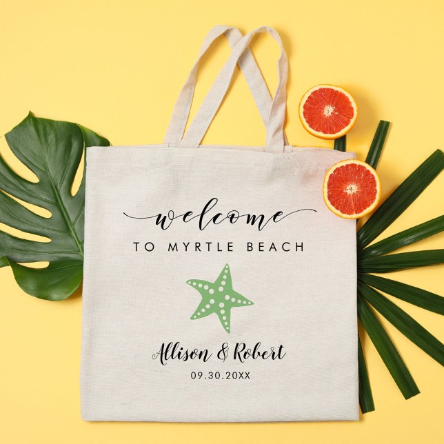 Bolsa Tote Starfish Weding Bag, Verde Claro (Criador carregado)