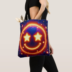 Bolsa Tote Starry-Eyed Glow Emoji