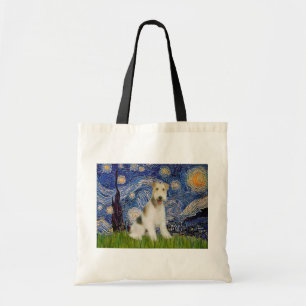 Bolsa Tote Starry Night - Wire Fox Terrier (M)