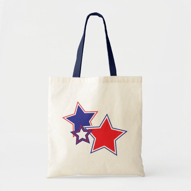 Bolsa Tote Stars Tote Bag Patriótico (Frente)