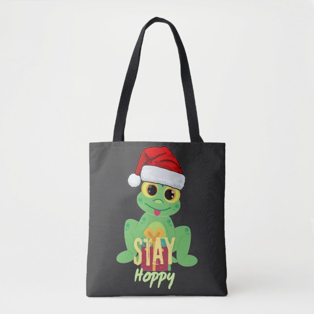 Bolsa Tote Stay Hoppy (Frente)