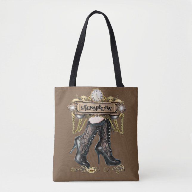 Bolsa Tote Steampunk Fashion (Frente)