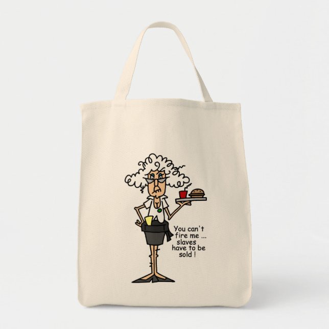Bolsa Tote Stella com humor da atitude (Frente)