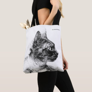 Bolsa Tote Stella, o Gato da Cinza