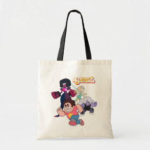 Bolsa Tote Steven Universe   Ação do grupo Crystal Gem