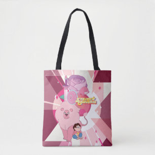 Bolsa Tote Steven Universe   Rosa Quartz Legado