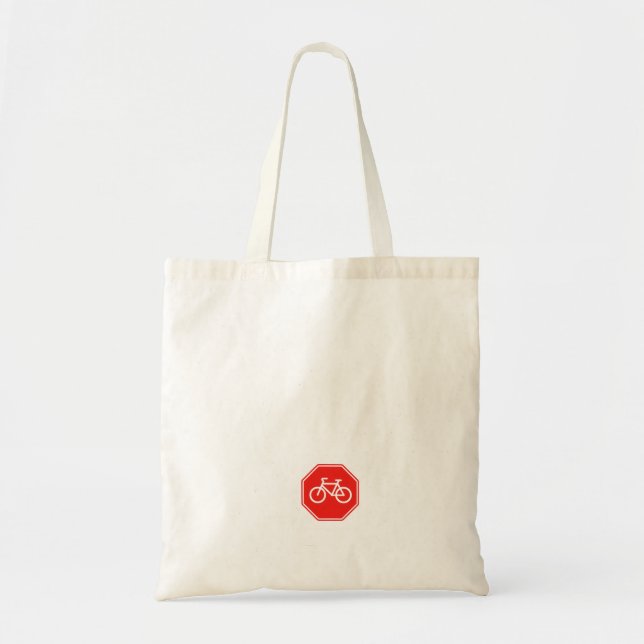 Bolsa Tote Stop vélo (Frente)