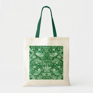 Bolsa Tote Strawberry Thef Green, William Morris