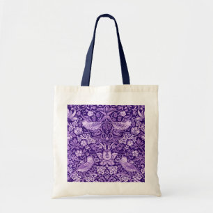 Bolsa Tote Strawberry Thef Purple, William Morris
