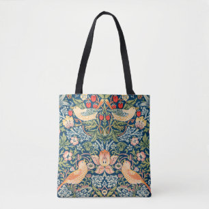 Bolsa Tote Strawberry Thief (por William Morris)