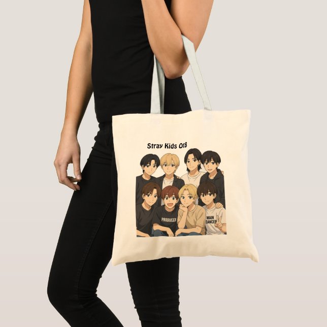 Bolsa Tote Stray Kids Anime Graphic  (Frente (produto))