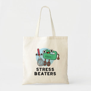 Bolsa Tote Stress Beaterra Engraçado Baking Whisk Pun