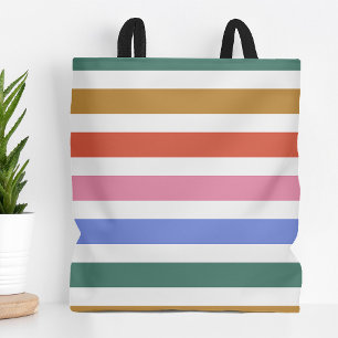 Bolsa Tote Stripes Coloridas