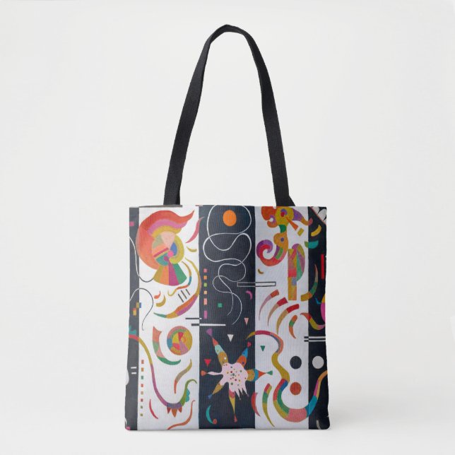 Bolsa Tote Stripes, Wassily Kandinsky (Frente)