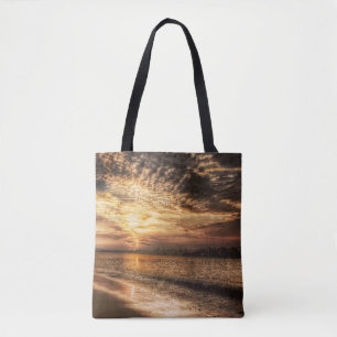 Bolsa Tote Stuning Beach Sunrise