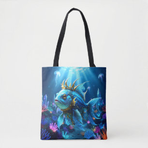 Bolsa Tote Sua Alteza Peixe Real 