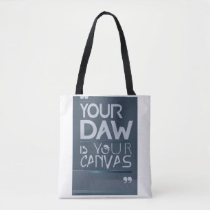Bolsa Tote Sua DAW é Sua Tela opção 3
