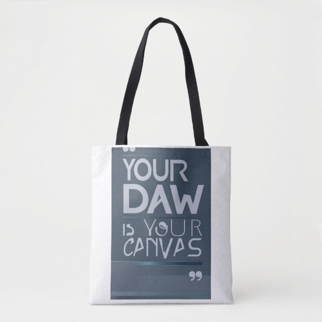 Bolsa Tote Sua DAW é Sua Tela opção 3 (Frente)