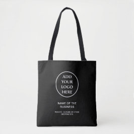 Bolsa Tote Sua empresa comercial profissional de logotipo