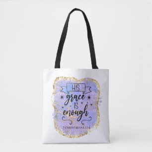 Bolsa Tote Sua Graça É O Suficiente