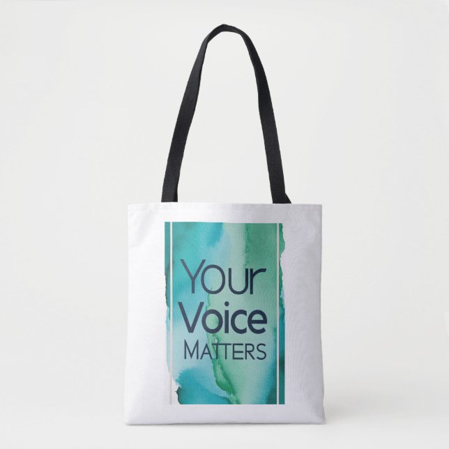 Bolsa Tote Sua Voz Importa (Frente)