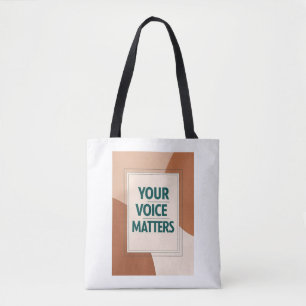 Bolsa Tote Sua Voz Importa opção 3
