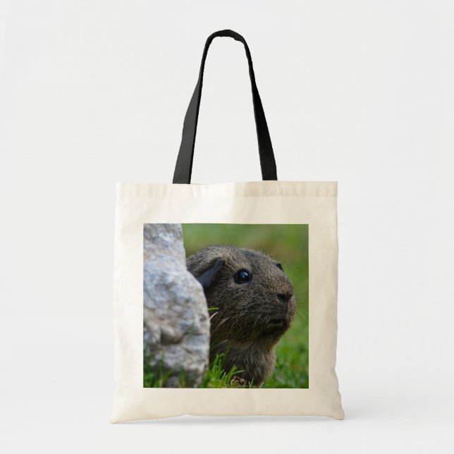 Bolsa Tote Suave, Shorthair, Lemon Agouti Guiné Pig (Frente)