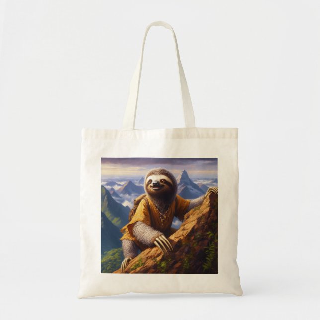 Bolsa Tote Subindo na Montanha Larga (Frente)