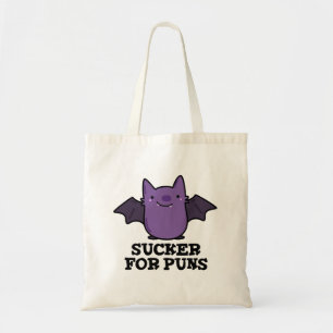 Bolsa Tote Sucker Para Puns Cute Baby Bat Pun