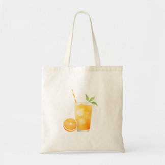 Bolsa Tote Suco de Laranja Aquarela