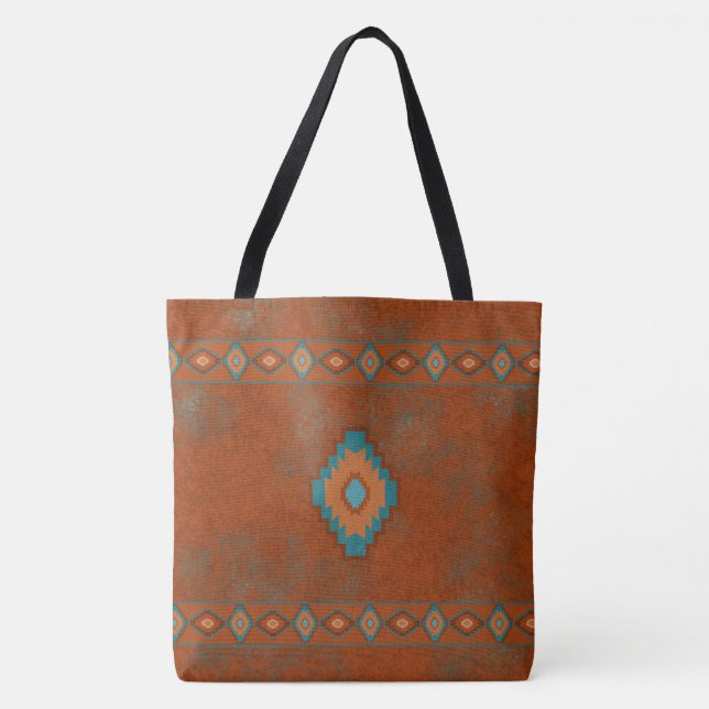 Bolsa Tote Sudoeste de Canyons Diamond (Frente)