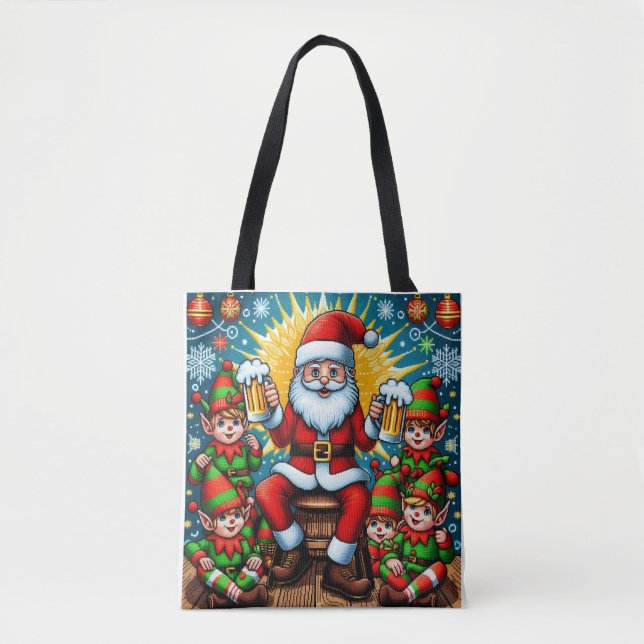 Bolsa Tote Suéter Feio de Natal (Frente)