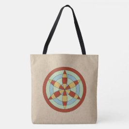 Bolsa Tote Suffolk Hexafoil (Roda de Margarida) Marca de Brux