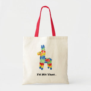 Bolsa Tote Sugestão engraçada do Pinata do humor da