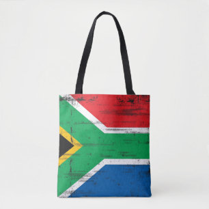Bolsa Tote Sul - bandeira africana