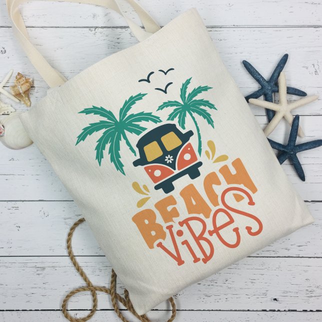 Bolsa Tote Summer Beach Vibes (Beach Vibes Tote Bag)