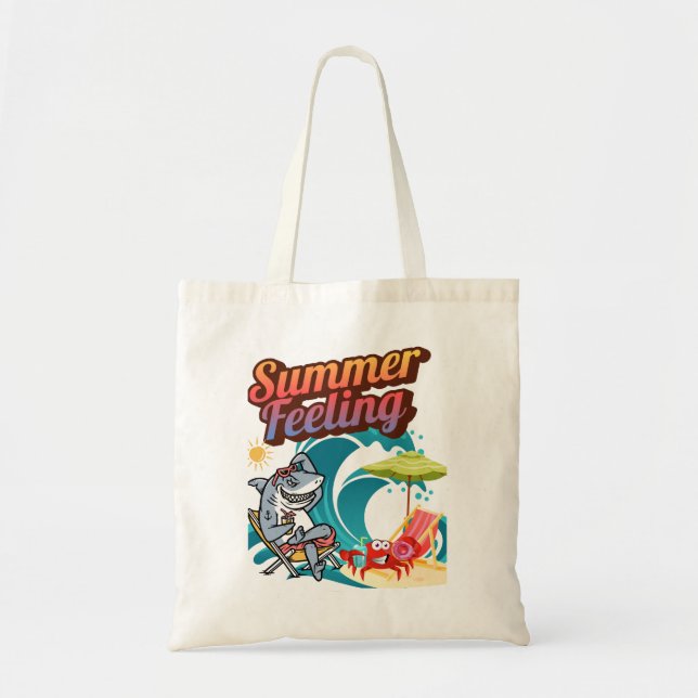 Bolsa Tote "Summer Feeling"  (Frente)
