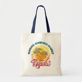 Bolsa Tote Summer Sunrise Beach Tote Bag | Hello Summer