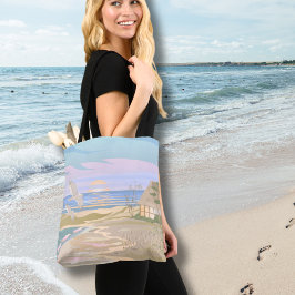 Bolsa Tote Summer Sunset Beach