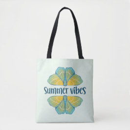 Bolsa Tote Summer Vibes Butterfly