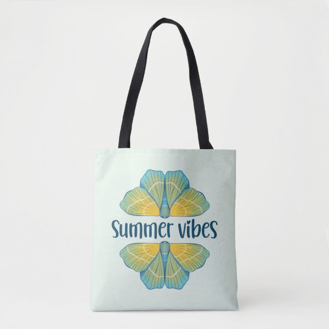 Bolsa Tote Summer Vibes Butterfly (Frente)