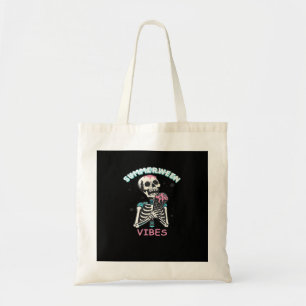 Bolsa Tote Summerentre Vibes Spooky Summer Pumpkin Clássico