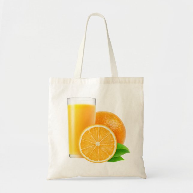 Bolsa Tote Sumo de laranja (Frente)